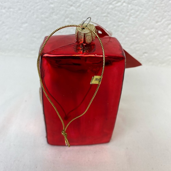 Scottish Christmas Slots gaming Machine Blown Glass Christmas Ornament With Tag - Picture 4 of 8